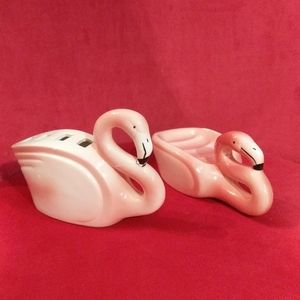 Pink Flamingo bathroom accessories